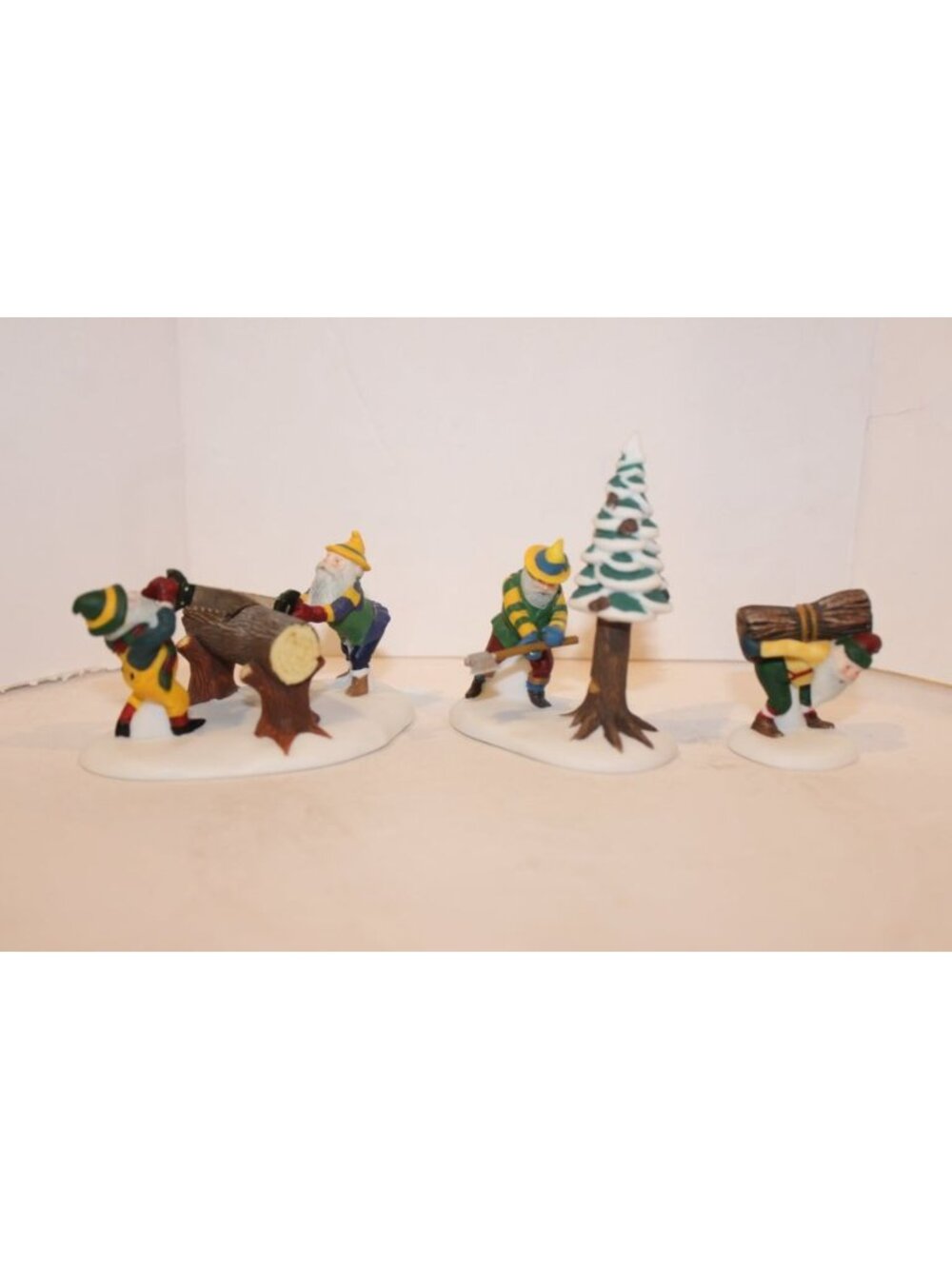 Dept 56  North Pole - Woodsmen Elves